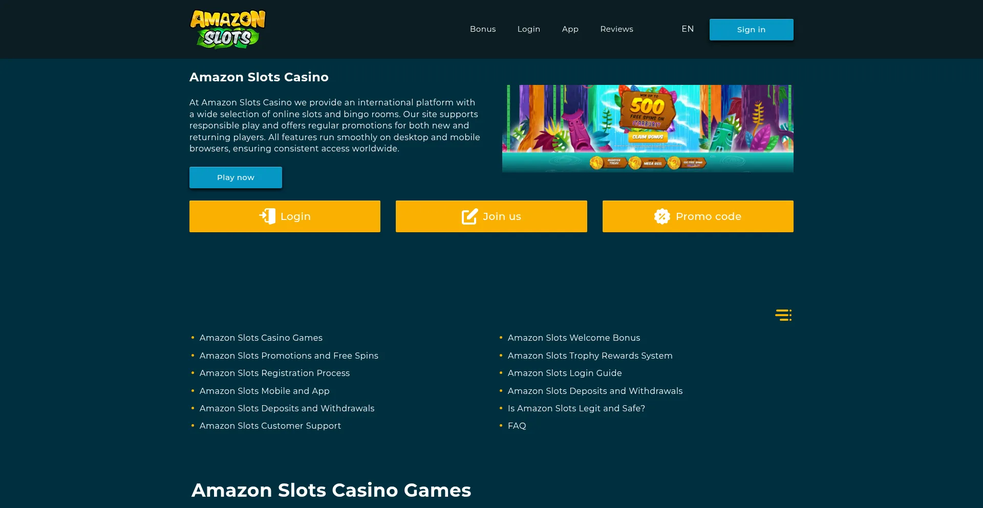 amazon slots canada Gameplay